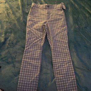 🚨Size small plaid pants NWT hollister🚨